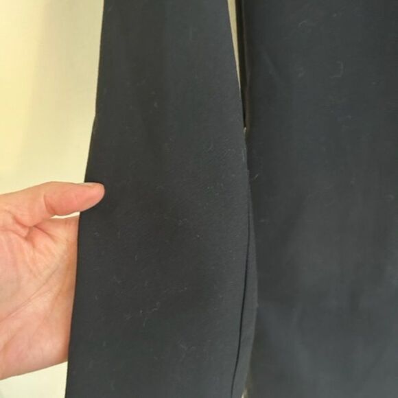 COS Zippered Side Detail Black Long Sleeve Mini Dress- Size 4 - Picture 7 of 9